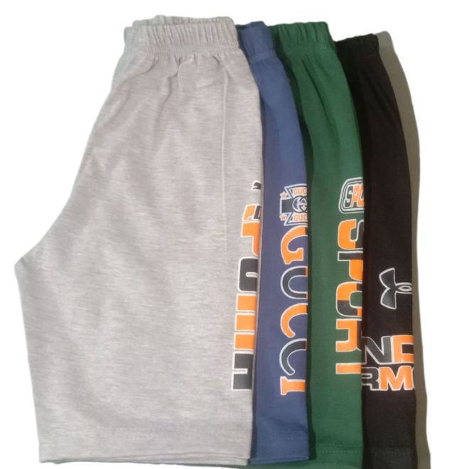 Pack of 3 kids shorts for summer age 6 months to 12 yr
