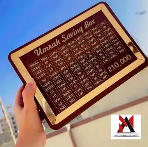 Ummrah Saving Box Trending money saving box